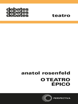 cover image of O teatro épico